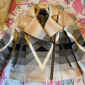 Pendleton Genuine Wool Aztec Moto Jacket